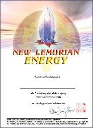 Zertifikat - New Lemurian Energy